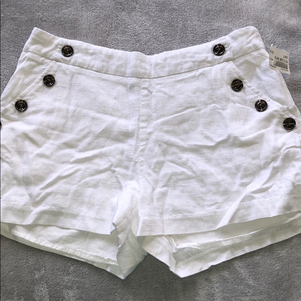 White shorts